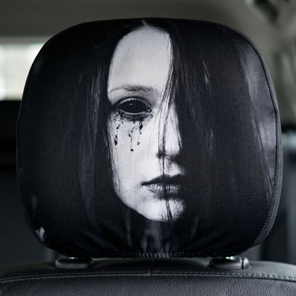 Scary Headrest Cover 2-pack