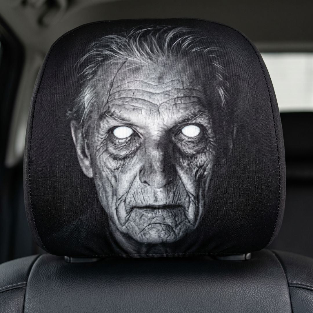 Scary Headrest Cover 2-pack