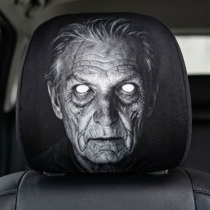 Scary Headrest Cover 2-pack