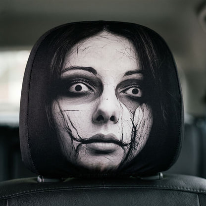 Scary Headrest Cover 2-pack