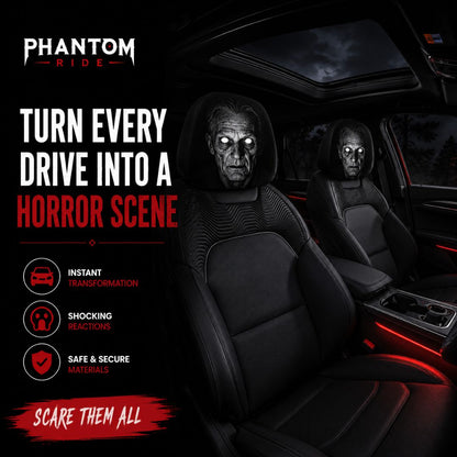 Scary Headrest Cover 2-pack