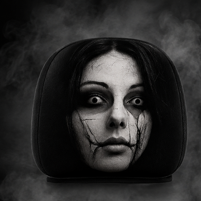 Scary Headrest Cover 2-pack